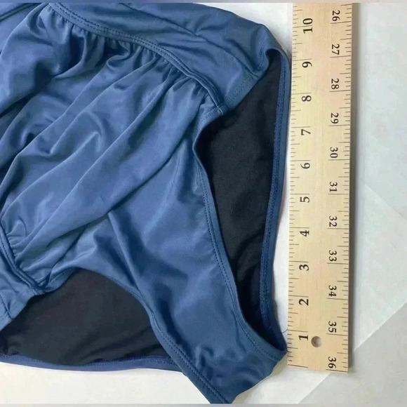 Beautique Blue One Piece Swimsuit Size 8 US Beach/Pool - Picture 5 of 12